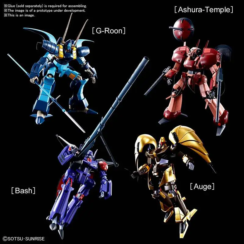 Maquette hg a classy heavy metal set 1/144